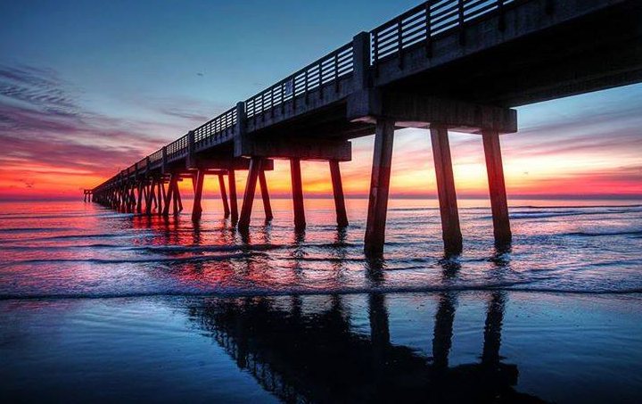 Jacksonville Beach and Fishing Pier