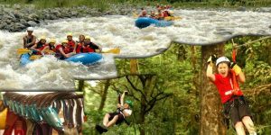 Rafting and High Ropes Combo Tour